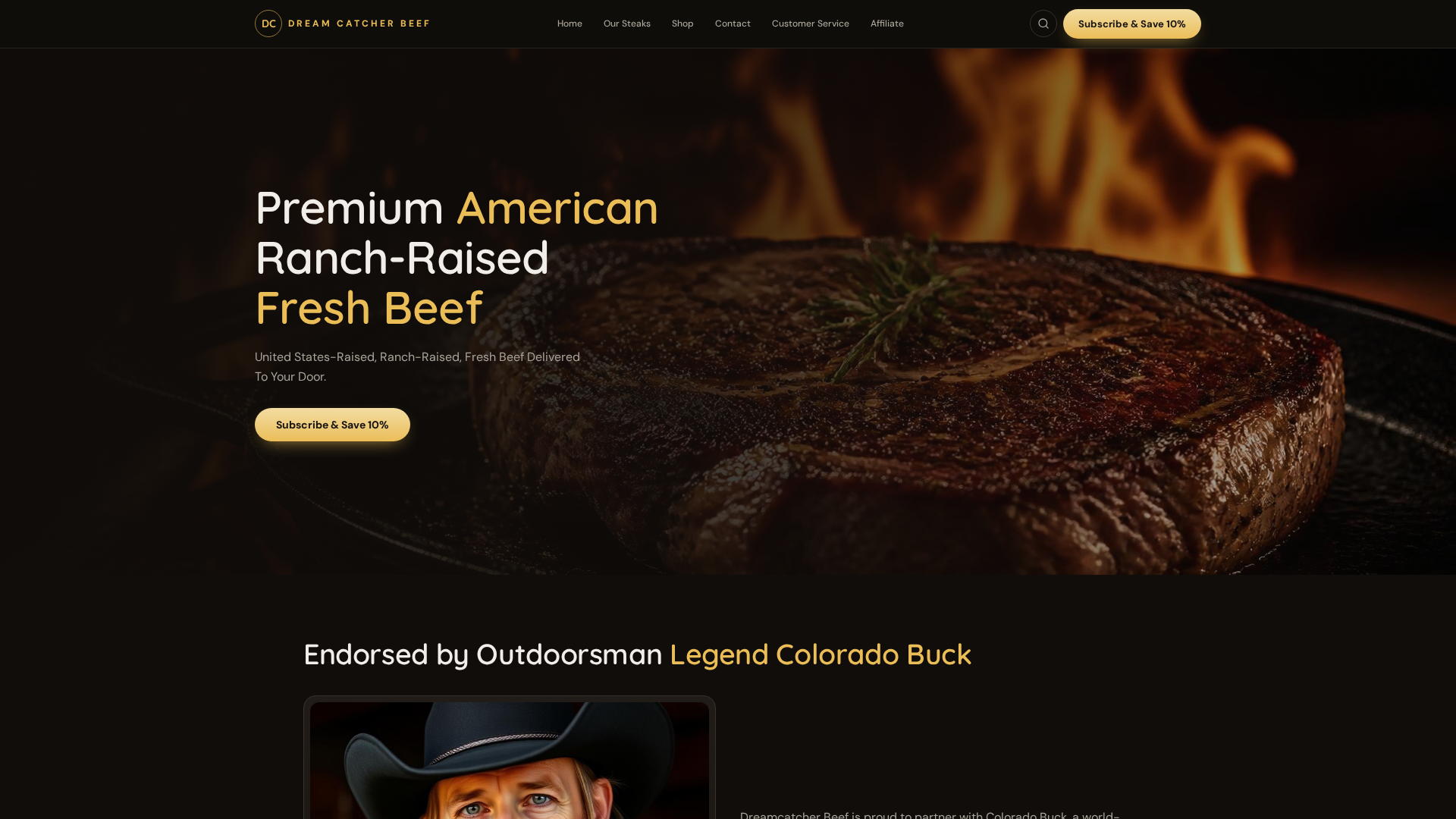 DREAM CATCHER BEEF — project preview