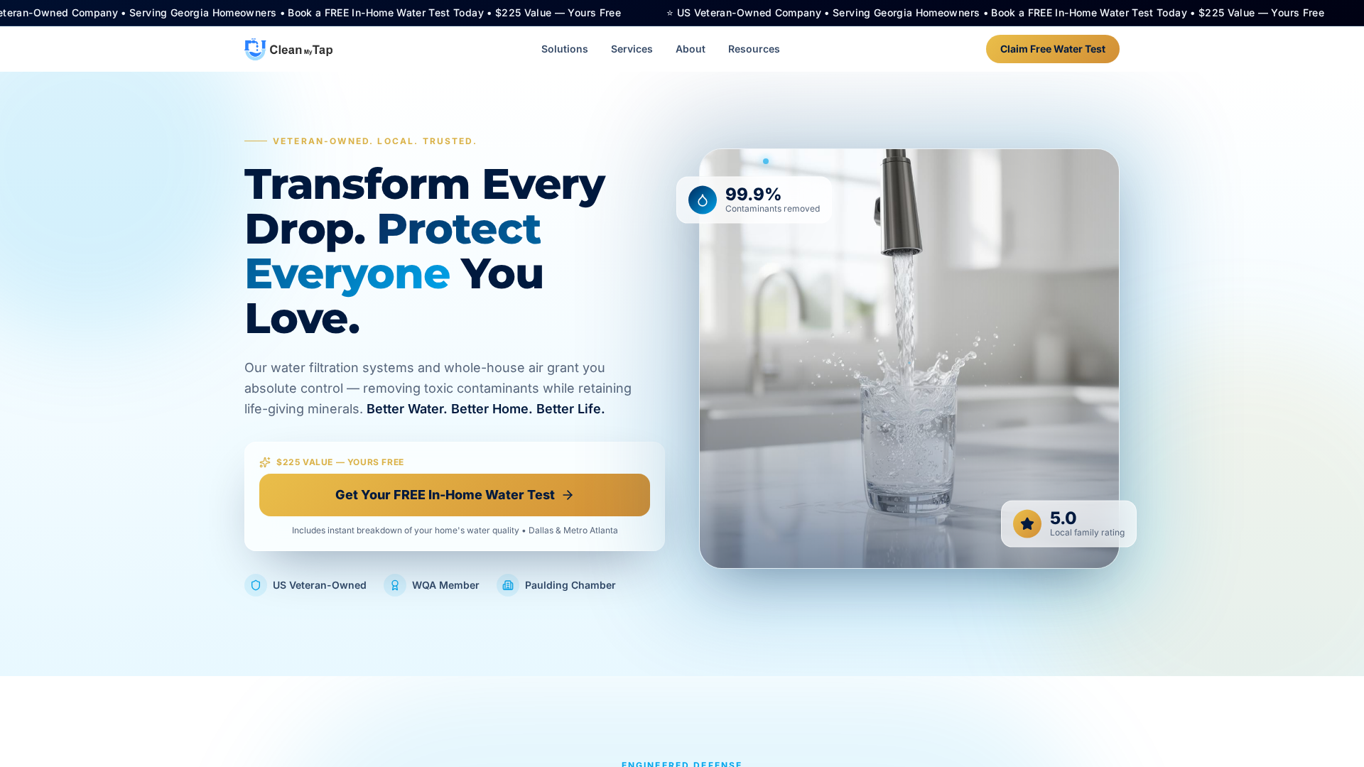 CleanMyTap product screenshot