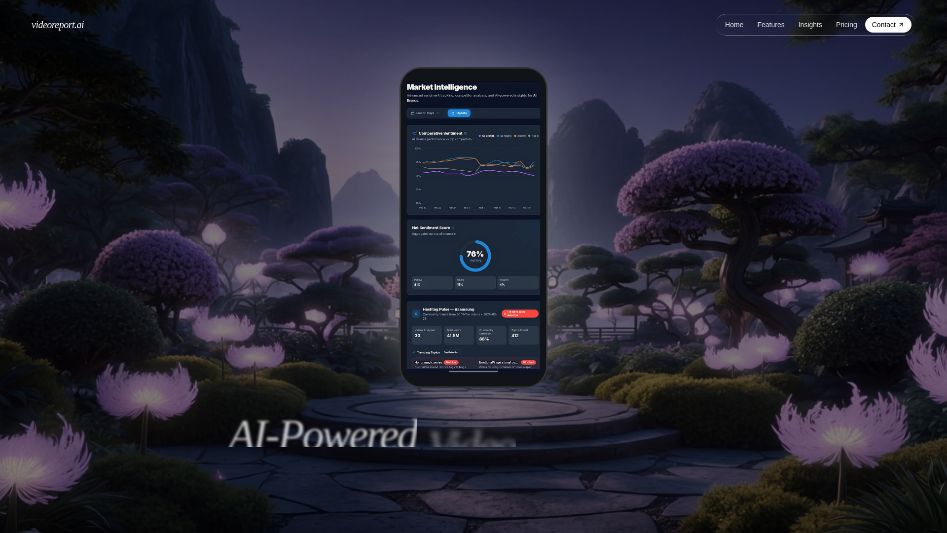 Screenshot of Lucid — Liquid-Glass Agency Landing