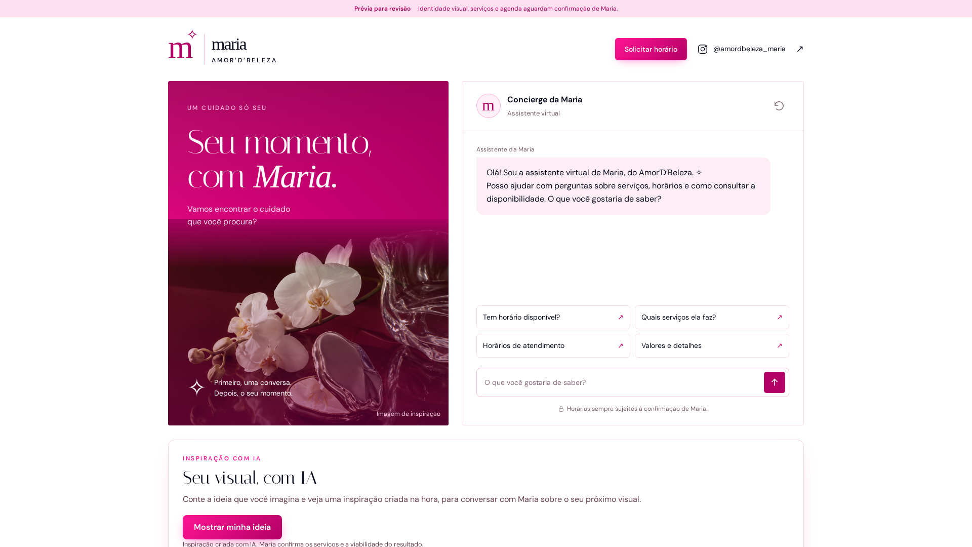 Maria's Beauty Haven screenshot