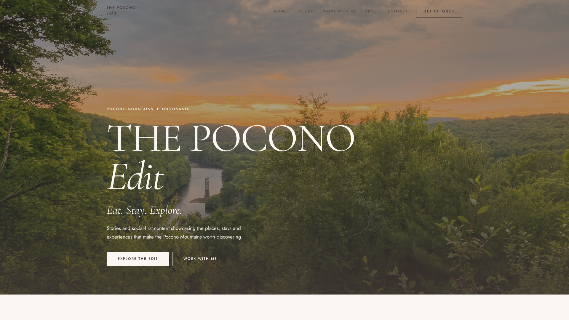 Screenshot preview of The Pocono Edit