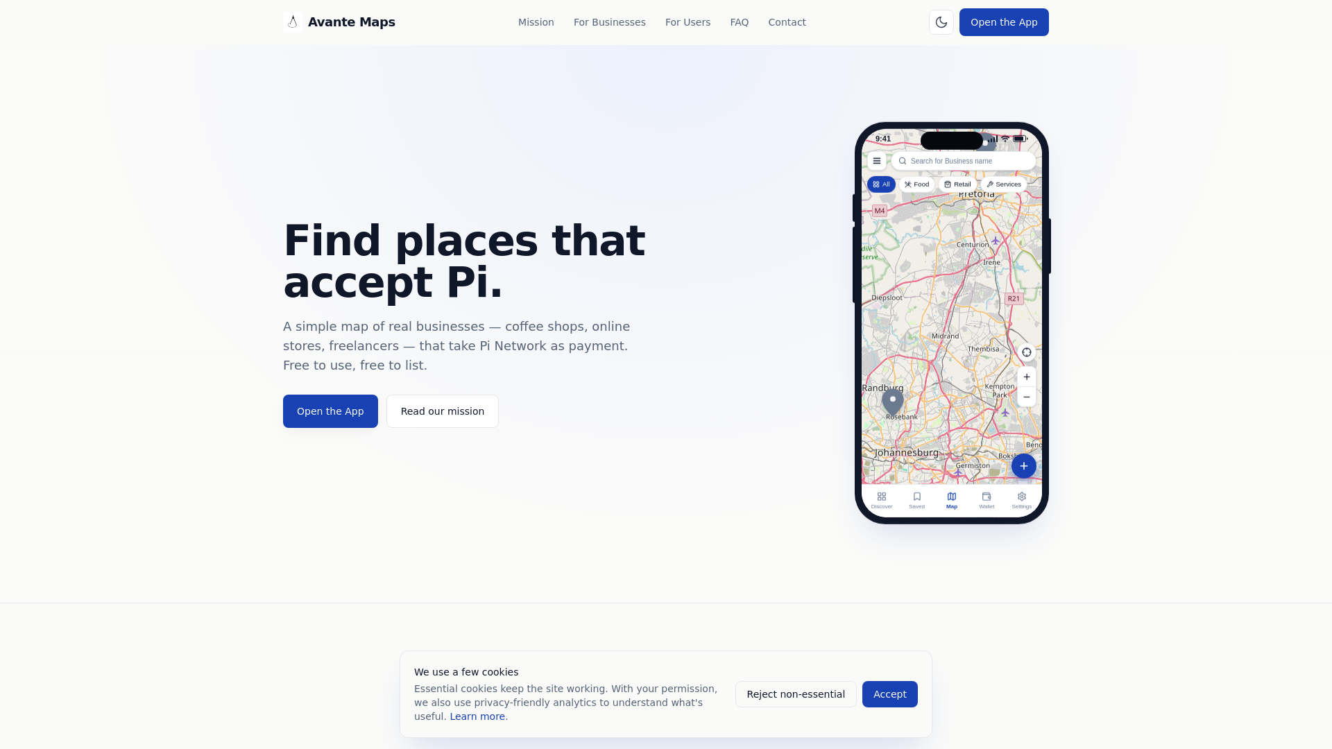 Avante Maps screenshot