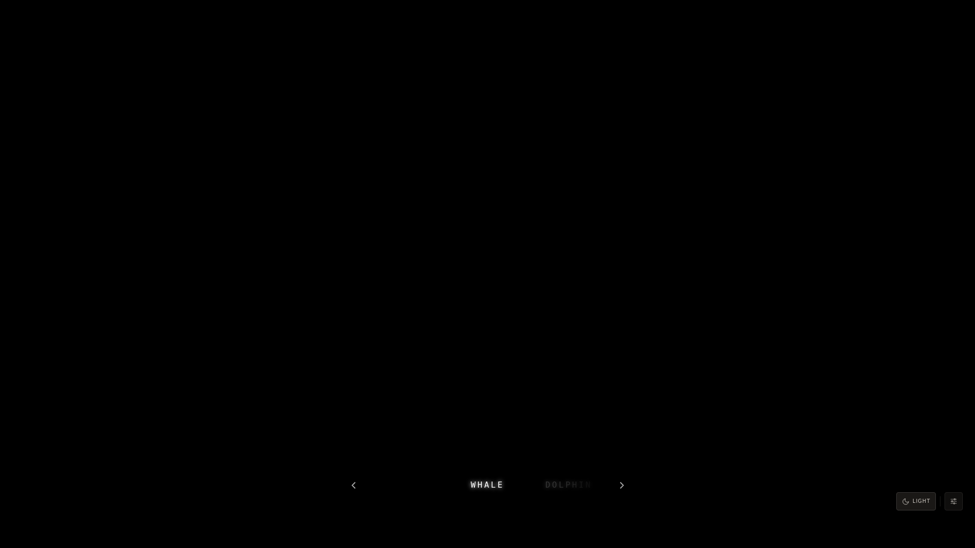 Screenshot of Hologram Particles — R3F Replica
