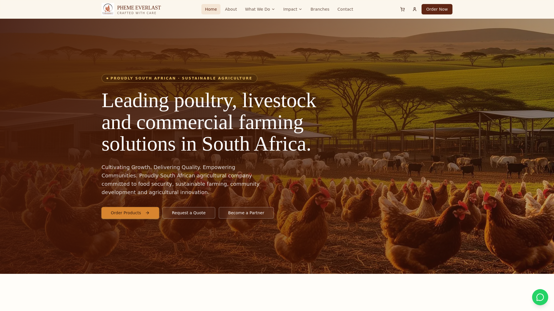 Screenshot of Pheme Everlast Agriculture