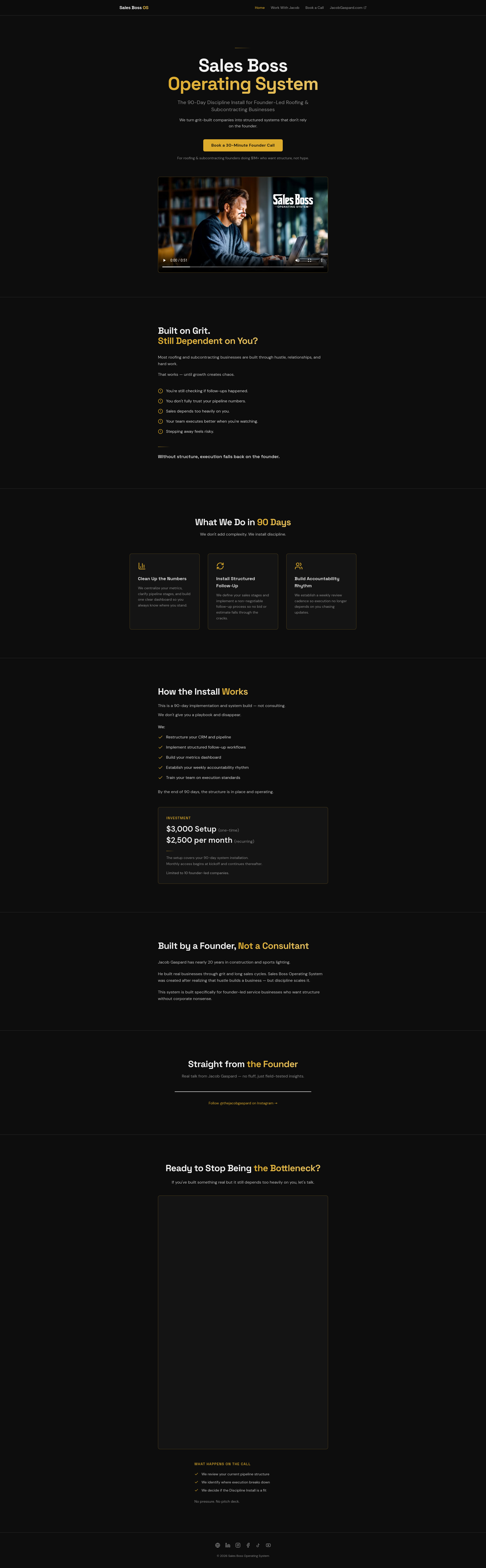 Sales Boss HQ screenshot