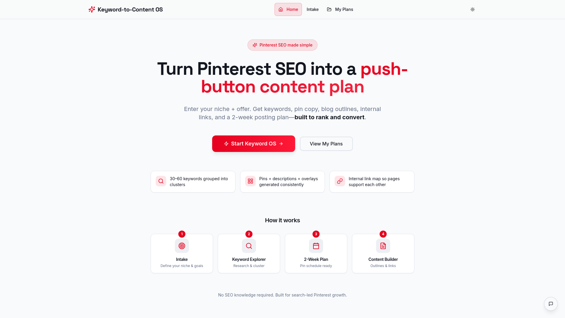 Screenshot of Pinterest SEO
