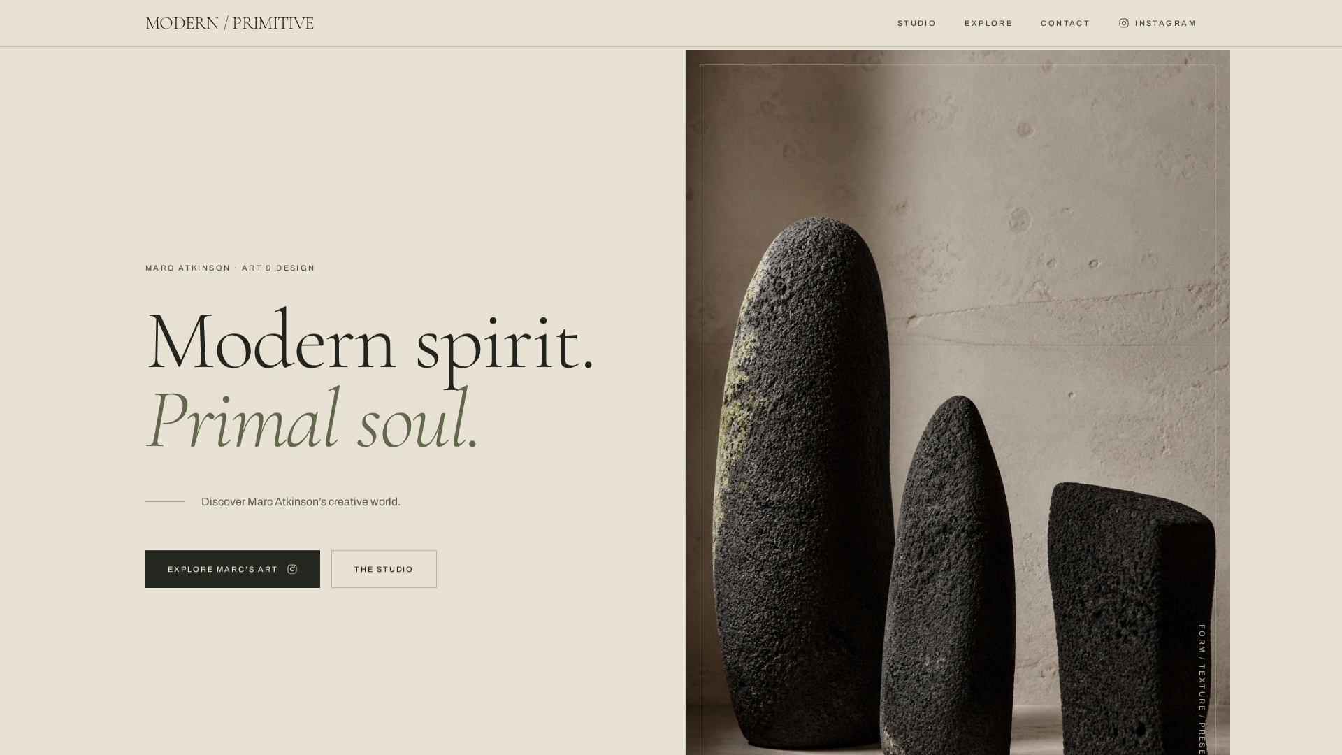 Modern Primitive Preview screenshot