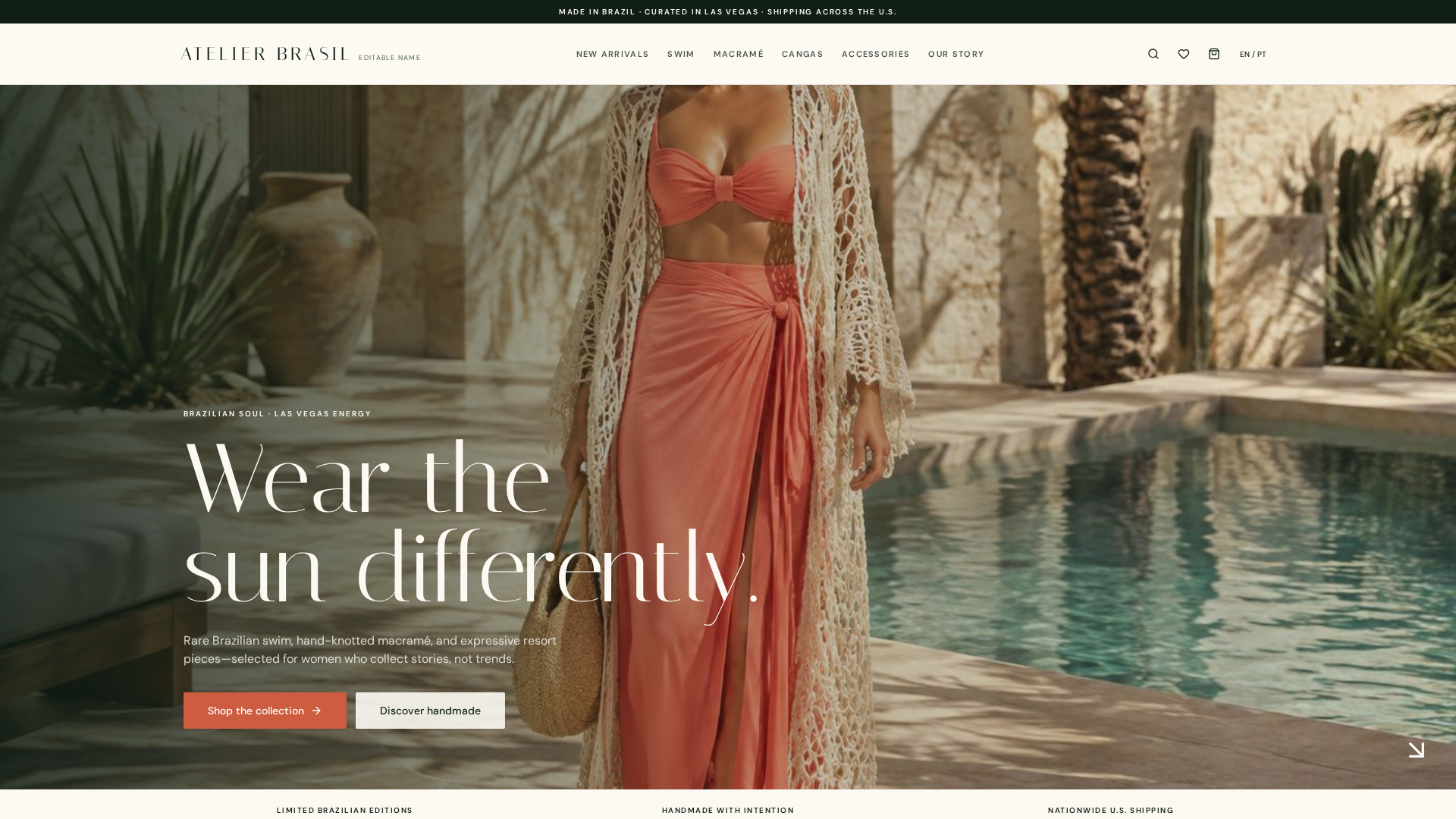 Brazilian Luxe Collective screenshot