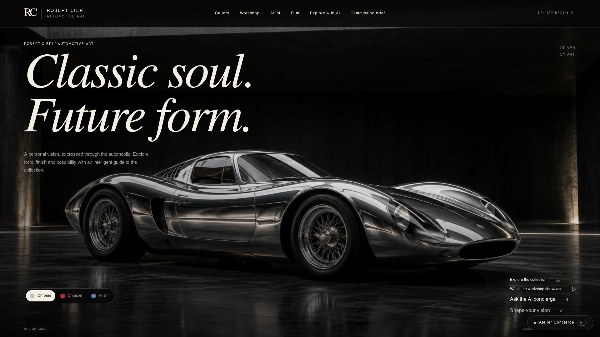 Cieri Automotive Canvas screenshot
